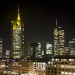 Frankfurt Skyline von Horst Zanus