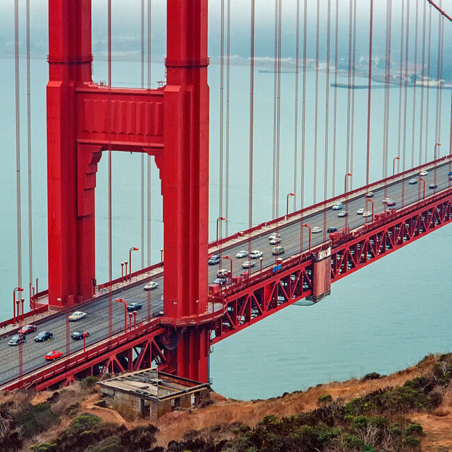 Golden Gate Bridge von Horst Zanus Siegerbild Wettbewerb "Verkehr und Infrastruktur" Farbe