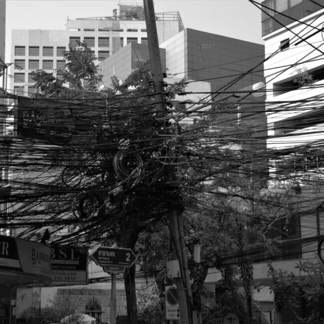 Energieverteilung auf thailändische Art von Gerald Frantz