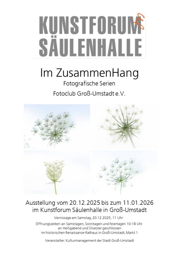 Plakat Ausstellung Im ZusammenHang