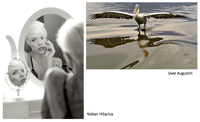 Siegerbilder Wettbewerb Spiegelungen von Uwe Augustin und Volker Hilarius