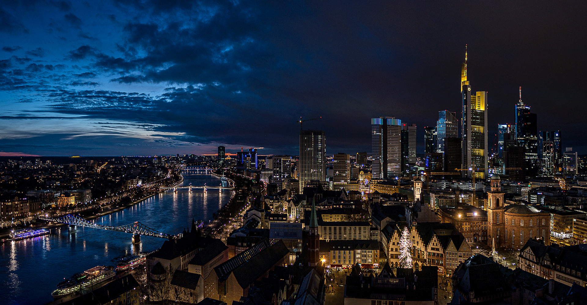 Panorama Frankfurt von Hans Göring