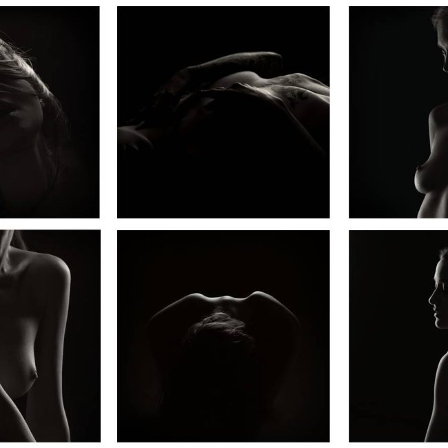 Aus der Serie Lichtlinien von Volker Hilarius