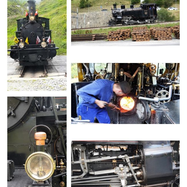 Furka Dampfbahn von Norbert Siebrecht