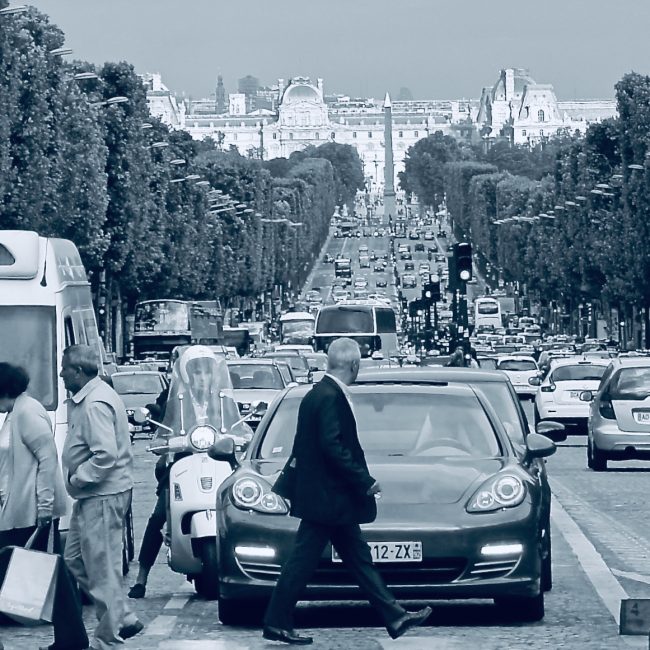 Paris Champs Élysée von Susanne Grieser-Knapp